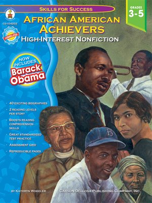 cover image of African American Achievers, Grades 3 - 5